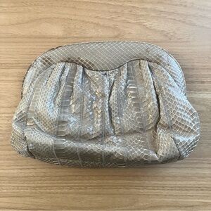 Vintage Meyers Snakeskin Pattern Clutch